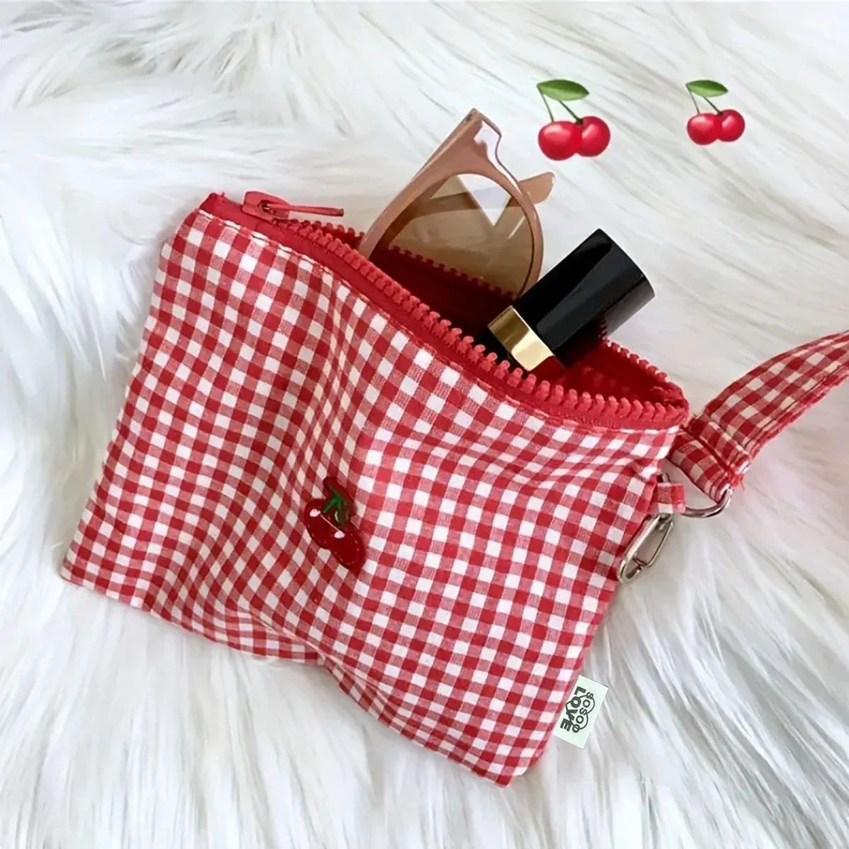 CherryCanvas LargeCapacity Travel Makeup Bag 5