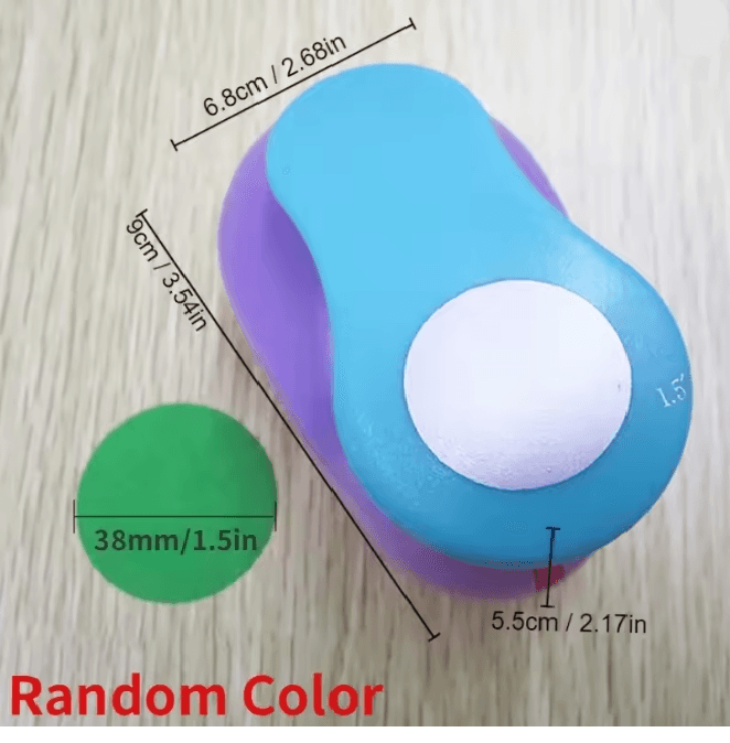 Circle Paper Punch For DIY Craft And Scrapbooking Projects 8