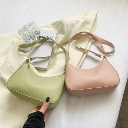 Chic Everyday Minimalist Shoulder Bag  Elegant Small Square Crossbody Bag 1