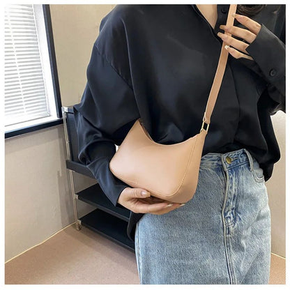 Chic Everyday Minimalist Shoulder Bag  Elegant Small Square Crossbody Bag 5