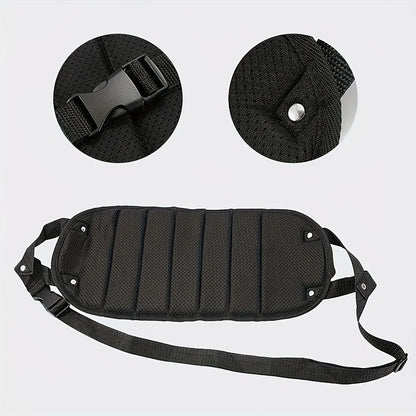 Adjustable Travel Foot Hammock For Airplane  Office Comfort 2
