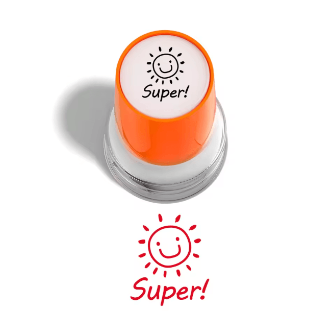 Colorful Teacher Stamp Set For Classrooms And Kids Rewards 1