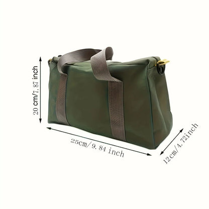 HeavyDuty Canvas Tool Bag  Large Capacity Portable Maintenance Organizer 2