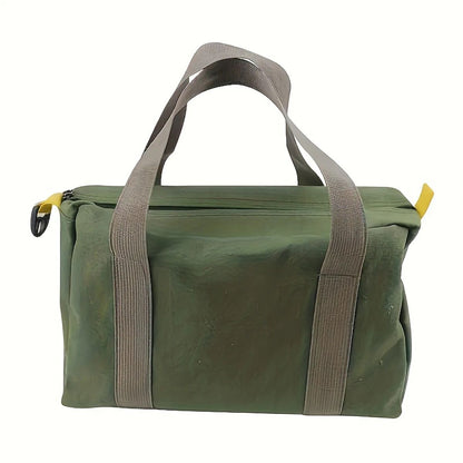 HeavyDuty Canvas Tool Bag  Large Capacity Portable Maintenance Organizer 3