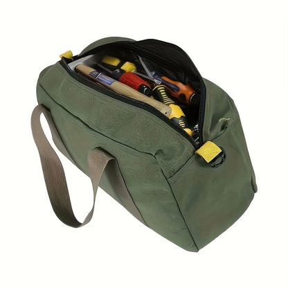 HeavyDuty Canvas Tool Bag  Large Capacity Portable Maintenance Organizer 4