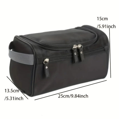 Premium Mens Portable Toiletry Organizer  LargeCapacity Hanging Travel Bag 2