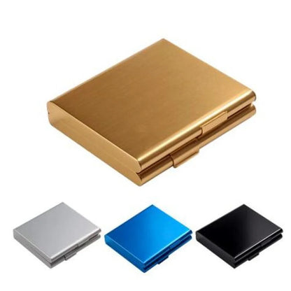 Creative Folio Cigarette Case, Personalized Ultra-thin Design, Aluminum Alloy Mens Custom Case