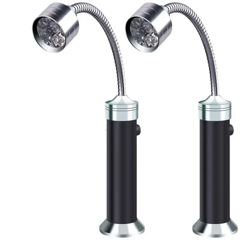 Magnetic BBQ Grill Lights, Outdoor LED Gooseneck Lamp, Adjustable Flexible, Heat Resistant Lantern
