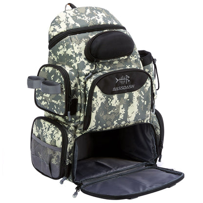 Lightweight Tactical Fishing Bag Tackle Backpack, Multifunctional Tackle Box