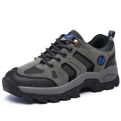 Fashion Waterproof Outdoor Hiking Shoes Men And Women Lace Up Trail Running Sneakers Warm Fur Winte 4