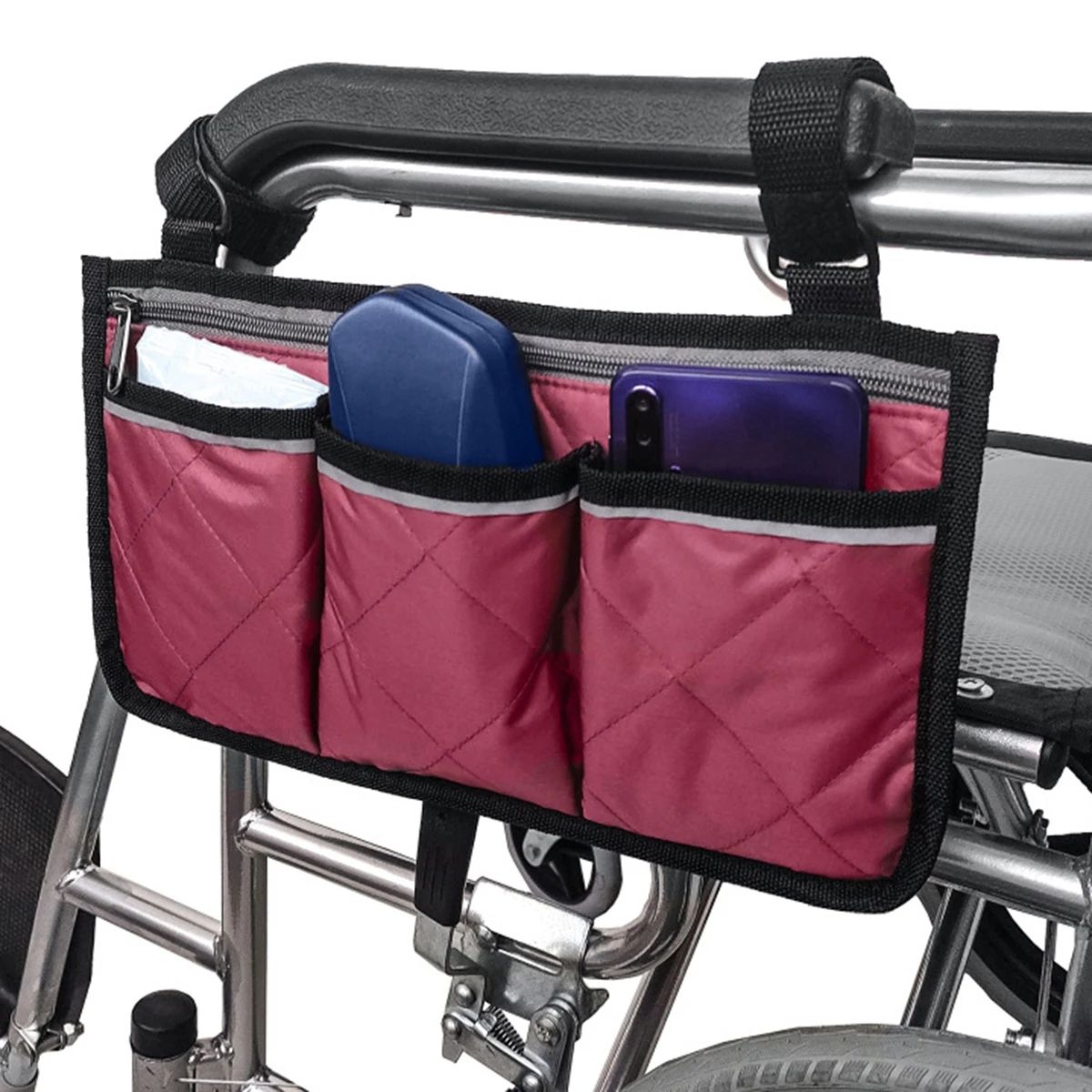 ComfortRide Wheelchair Side Armrest Bag 8