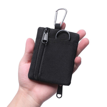 Compact Tactical EDC Coin & Key Pouch – Mini Waist Bag for Outdoors