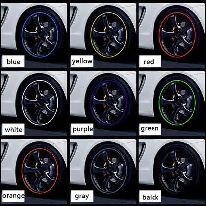 Automotive Wheel Hub Protective Ring Universal Tire Modification Anti Collision Strip 5