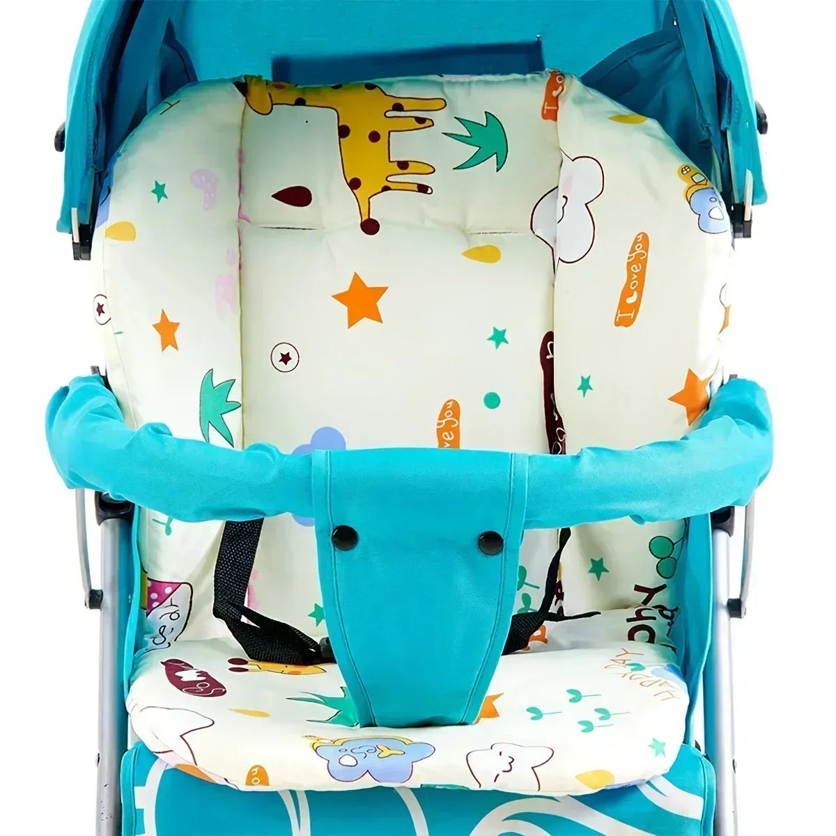 Breathable Cotton Baby Dining Chair Cushion Cute Animal Pattern Seat Cushion Thickened Soft Strolle 1