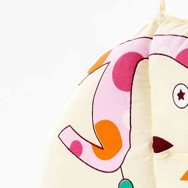 Breathable Cotton Baby Dining Chair Cushion Cute Animal Pattern Seat Cushion Thickened Soft Strolle 4