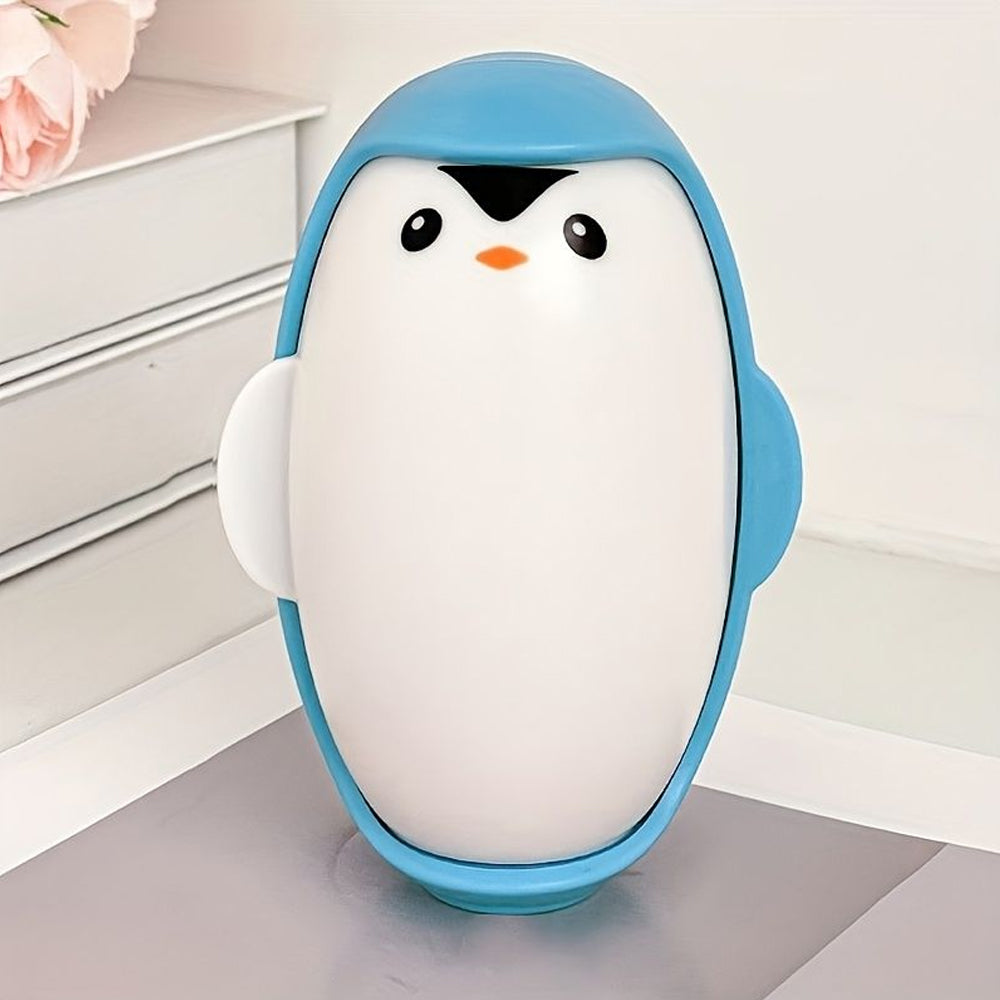 Cute Penguin Reusable Pet Hair Remover Roller Washable Strong Adhesion For Cat Dog Fur Portable Lin 5