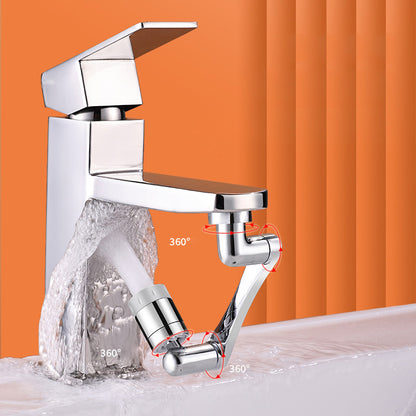 Swivel Extension Faucet Aerator Stainless Steel Water Flow Adapter For Kitchen And Bathroom Sinks 3