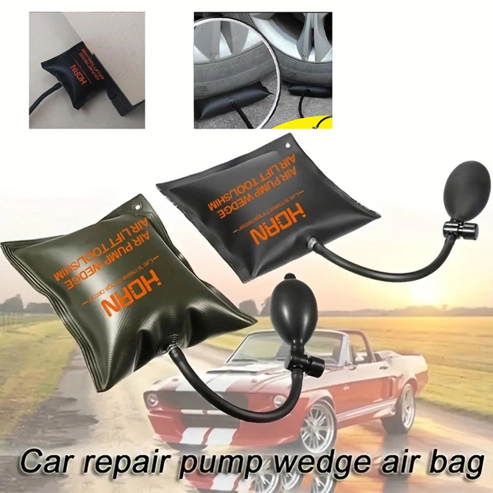Compact Inflatable Air Wedge – Door & Window Alignment Pump for Car and Home Installations