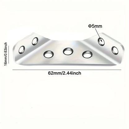 HeavyDuty Stainless Steel 90 Furniture Connector Brackets 1