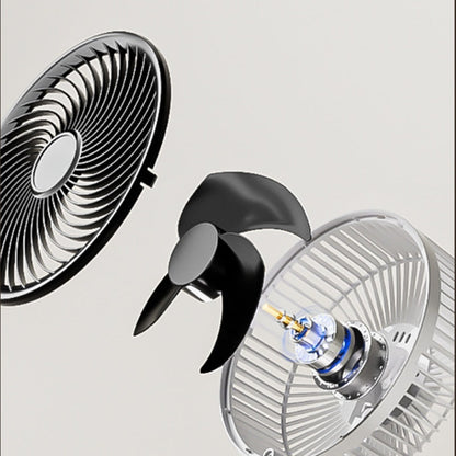 Silent Electric Fan With USB Power Energy Saving Quiet Airflow Floor Fan Strong Wind Air Circulatio 3