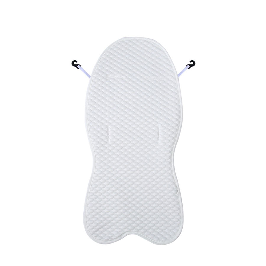 Breathable Mesh Summer Baby Stroller Cool Mat White Cotton Soft Seat Cushion For Infants 5