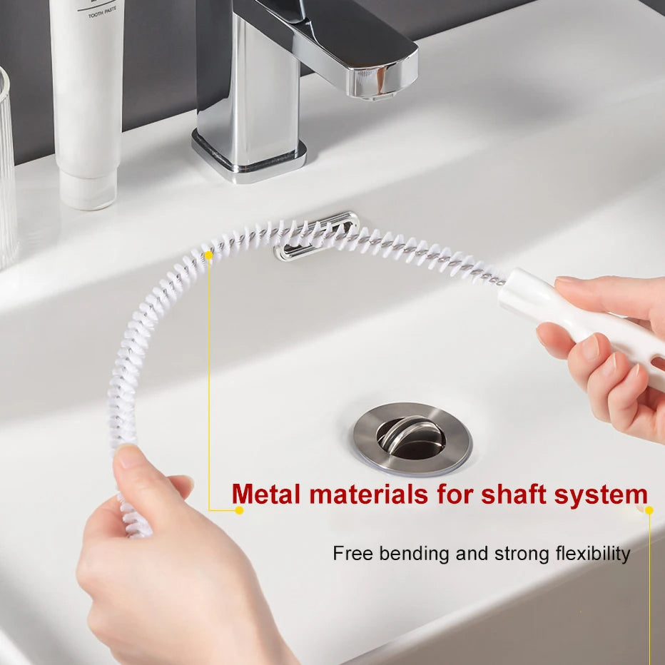 Drain Snake Cleaner Drain Clog Remover For Bathroom Tub Toilet Kitchen Sink Drain Hair Cleaner Tool 1