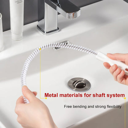 Drain Snake Cleaner Drain Clog Remover For Bathroom Tub Toilet Kitchen Sink Drain Hair Cleaner Tool 1