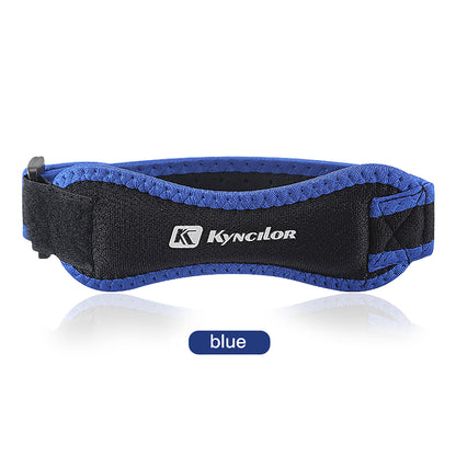 Knee Tendon Strap Protector for Sports and Running, Adjustable Silica Gel Patella Band Support
