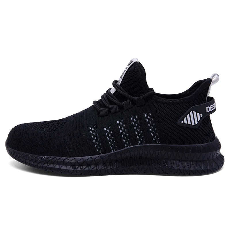 Breathable Work Safety Shoes New Summer Mens And Womens Sports Shoes Antipuncture Steel Head Durabl 6