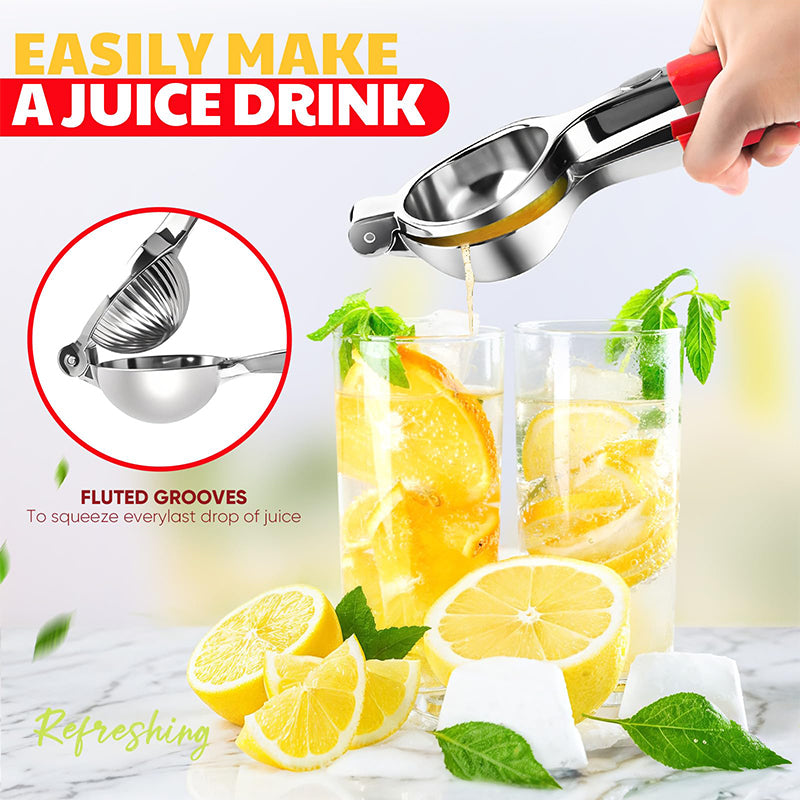 Hand Press Citrus Squeezer ExtraLarge Size Lemon Squeezer Heavy Duty Manual Stainless Steel Juicer 1