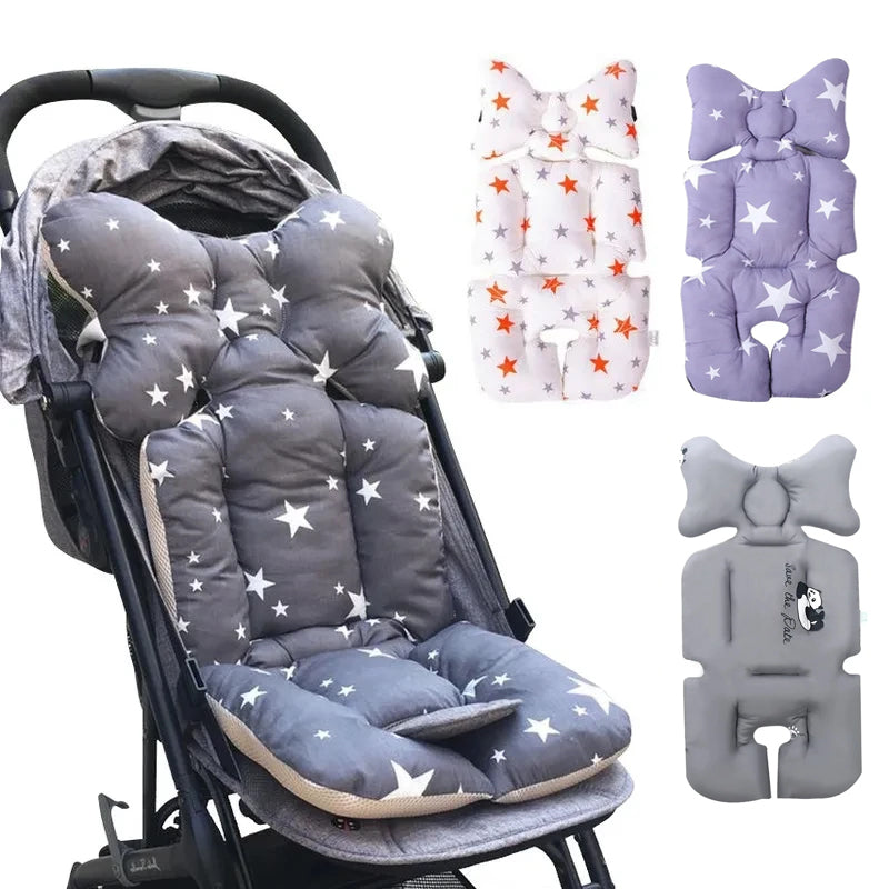 Baby Stroller Cushion Pad Cotton High Chair Seat Liner Mat Protector Cover For Child Stroller Acces 1