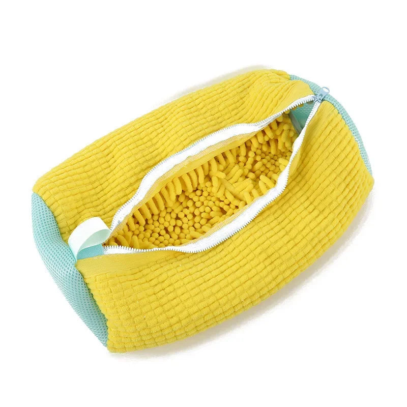 Washing Shoes Bag Protector Fluffy Fibers Polyester Laundry Shoe Washing Machine Bag Durable Sneake 6