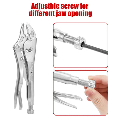 IndustrialGrip Pro CType Locking Pliers  HeavyDuty Multifunctional Clamp Tool 4