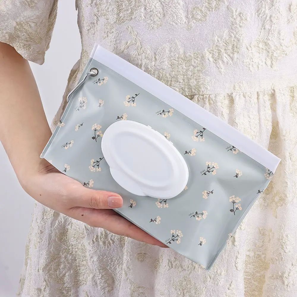 Cosmetic Pouch Fashion SnapStrap Flip Cover Baby Product Carrying Case Wet Wipes Bag Stroller Hangi 2