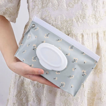 Cosmetic Pouch Fashion SnapStrap Flip Cover Baby Product Carrying Case Wet Wipes Bag Stroller Hangi 2