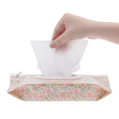 Cosmetic Pouch Fashion SnapStrap Flip Cover Baby Product Carrying Case Wet Wipes Bag Stroller Hangi 3