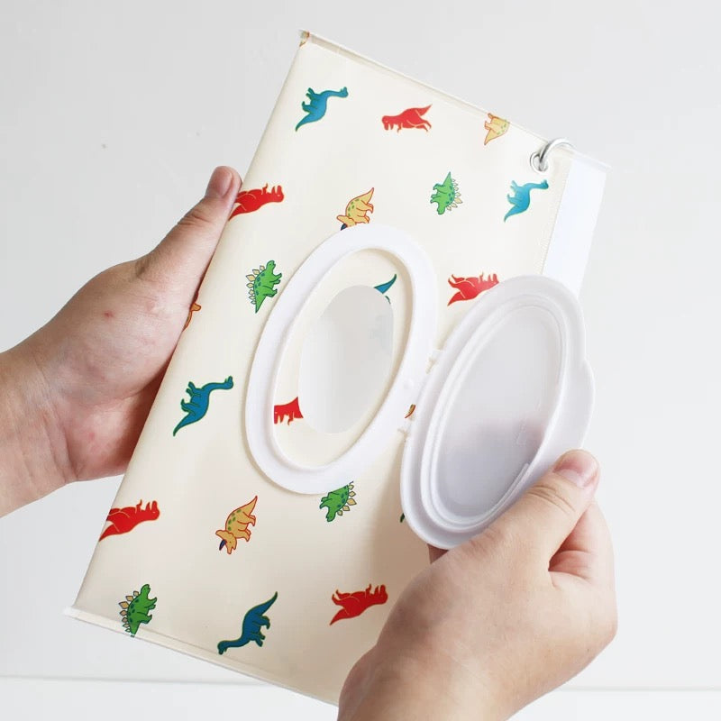 Cosmetic Pouch Fashion SnapStrap Flip Cover Baby Product Carrying Case Wet Wipes Bag Stroller Hangi 4
