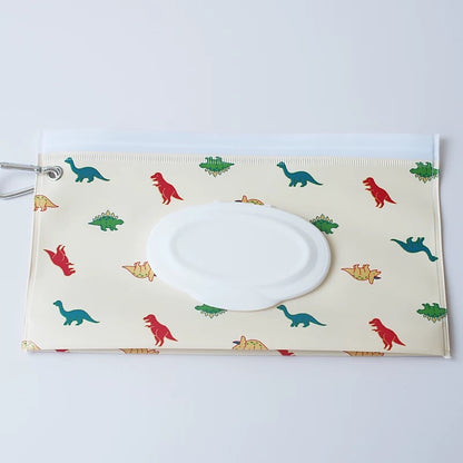 Cosmetic Pouch Fashion SnapStrap Flip Cover Baby Product Carrying Case Wet Wipes Bag Stroller Hangi 7