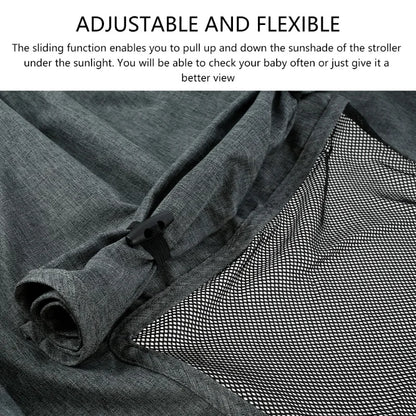 Newborn Buggy Sun Protection Baby Stroller Accessories Carriage SunShade 4