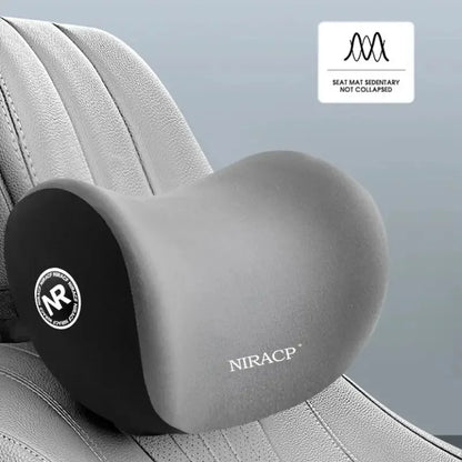Memory Foam Comfort Car Neck Pillow Adjustable Shoulder Belt Pad For Neck Pain Relief 1