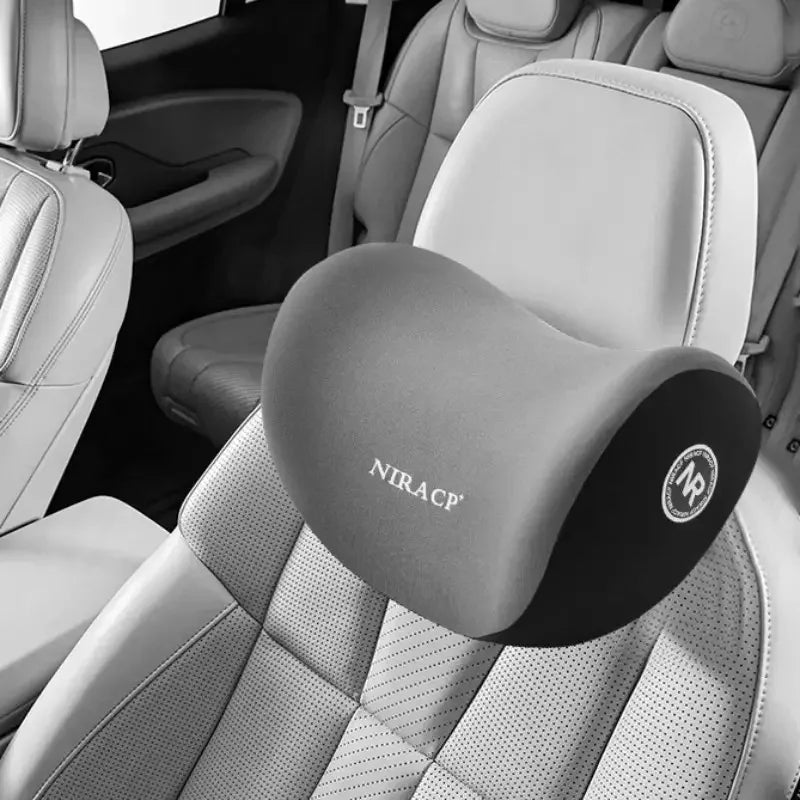 Memory Foam Comfort Car Neck Pillow Adjustable Shoulder Belt Pad For Neck Pain Relief 2