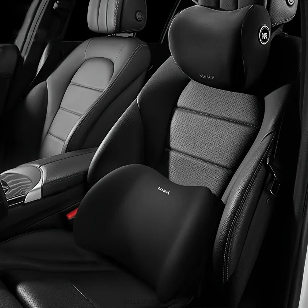 Memory Foam Comfort Car Neck Pillow Adjustable Shoulder Belt Pad For Neck Pain Relief 5