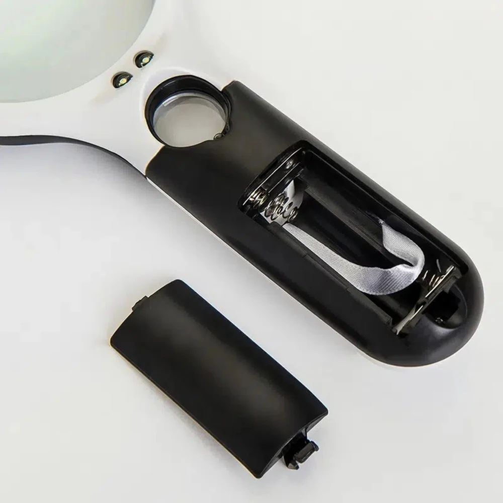 Precision 45X Handheld Magnifier With 3LED Light  Ideal For Reading Jewelry  Fine Detail Work 5