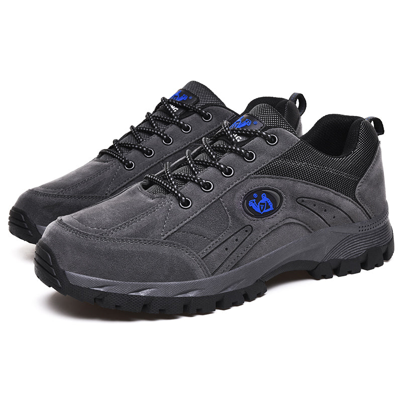 Mens Outdoor Leather Casual Shoes With Warm Fur Sneakers For Women Lace Up Plush Footwear For Winte