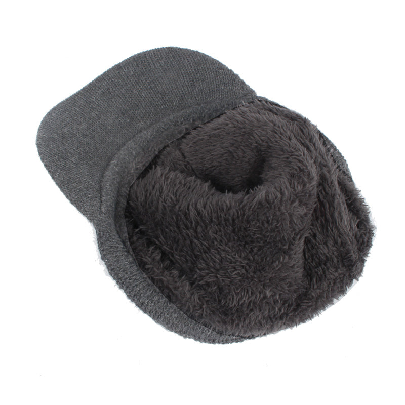 Mens Winter Hat And Scarf Set Knitted Beanie Hat Scarf Cap For Women Skullies Beanies 7