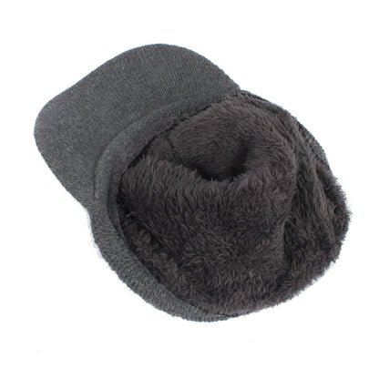Mens Winter Hat And Scarf Set Knitted Beanie Hat Scarf Cap For Women Skullies Beanies 7