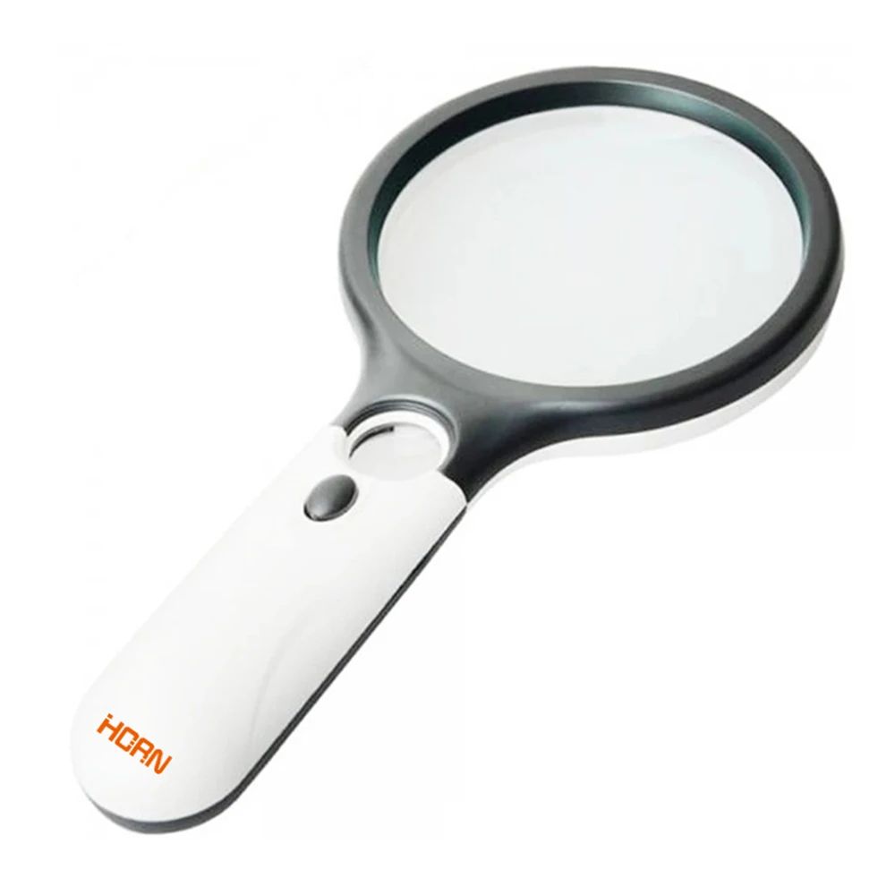 Precision 45X Handheld Magnifier With 3LED Light  Ideal For Reading Jewelry  Fine Detail Work 6