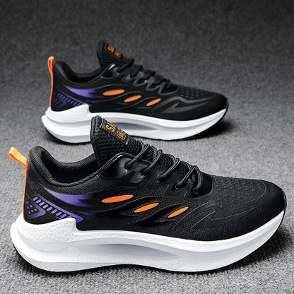 Versatile Mens Shoes Breathable Sports Mesh Shoes Summer Running Shoes For Outdoor Sports Casual Fa 2