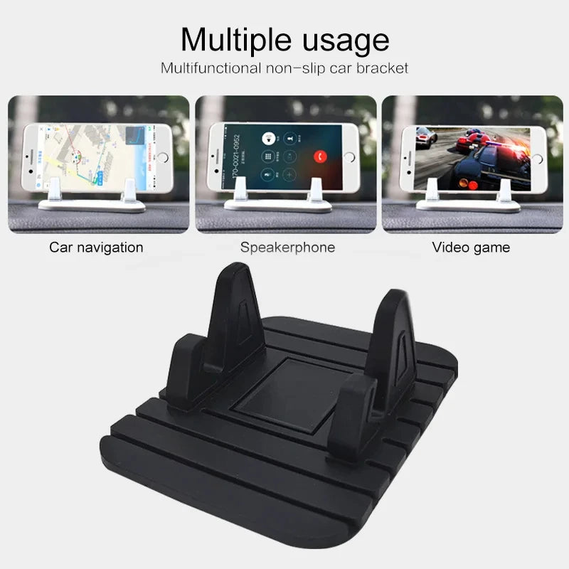 Silicone Car Dashboard Desktop Bracket Universal Mobile Phone Bracket Car Navigation Non Slip Mat L
