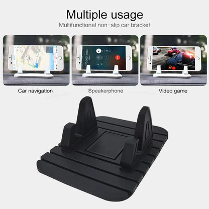 Silicone Car Dashboard Desktop Bracket Universal Mobile Phone Bracket Car Navigation Non Slip Mat L